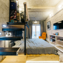 Loft-style wallpaper: types, colors, design, photo in the interior-0