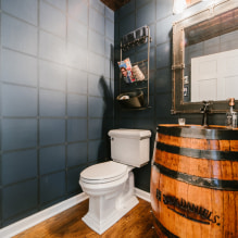 Wallpaper in the loft style: types, colors, design, photo in the interior-8