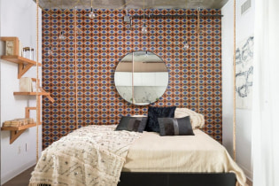 Loft-style wallpaper: types, colors, design, photos in the interior