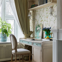 Provence style wallpaper: 60+ cozy design options, photos and ideas-3