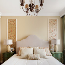 Wallpaper companions: selection rules, ideas for combinations in color and design, how to glue-7