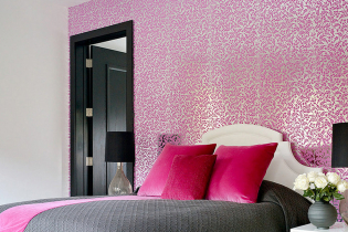 Silkscreen wallpaper for walls: 50 best photos and design options