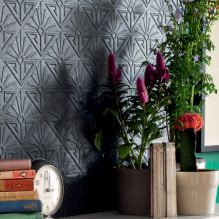 How to choose a wallpaper for painting: types, pros and cons, design, color, gluing, painting-2