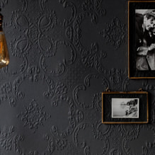 How to choose a wallpaper for painting: types, pros and cons, design, color, gluing, painting-7