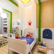 Cork wallpaper for walls: features, types, photos in the interior, combination, design-7