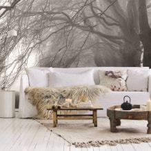 Stereoscopic wallpaper: types, design ideas, volumetric wallpaper in the interior, gluing-7