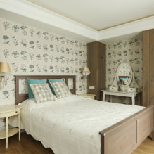 Wallpaper for walls: types, how to choose a color and style, design, drawings, patterns, a selection of photos-7