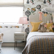 Wallpaper in the nursery for girls: 68 modern ideas, photo in the interior-1