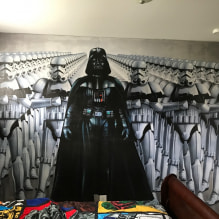 Wallpaper in the nursery for boys: types, color, design, photo, combination-8