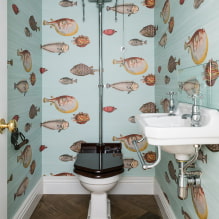 Non-woven wallpaper: composition, pros and cons, types, drawings, color, how to glue, painting-0