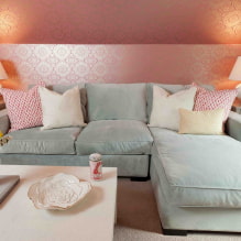 Textile wallpaper: types, patterns, color, examples in the interior, how to glue fabric wallpaper-0