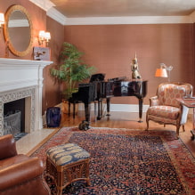 Textile wallpaper: types, patterns, color, examples in the interior, how to glue fabric wallpaper-1