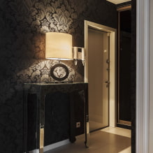 Textile wallpaper: types, patterns, color, examples in the interior, how to glue fabric wallpaper-4