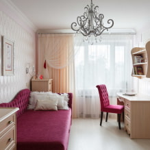 Textile wallpaper: types, patterns, color, examples in the interior, how to glue fabric wallpaper-5