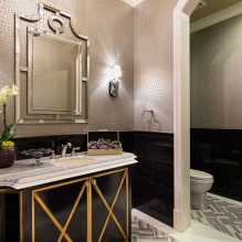 Textile wallpaper: types, patterns, color, examples in the interior, how to glue fabric wallpaper-10