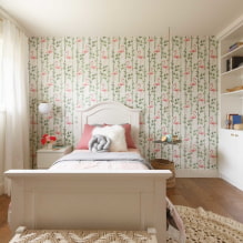 Paper wallpaper: pros and cons, types, drawings, color, examples in the interior, how to glue, paint-2