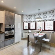 White ceiling: types, design, photo, combination with wallpaper and floor-0