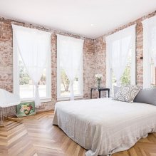 White curtains in the interior-3