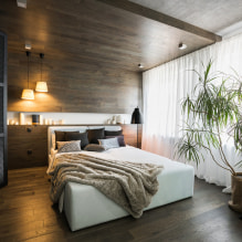 White curtains in the interior-5