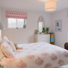 Design ideas for pink curtains in the interior-1