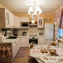 Provence style curtains: types, materials, curtain design, color, combination, decor-4