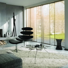 Japanese curtains - the best interior design ideas-0