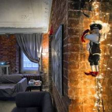 Modern design ideas for curtains in the style of loft-2