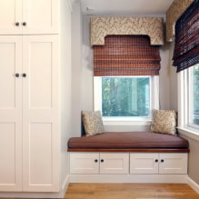 Bando for curtains (rigid lambrequin): design, types of materials, color, how to fix-0