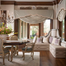 Lambrequins in the interior - optional guide-0