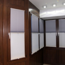 What blinds are better to use on the balcony - beautiful ideas in the interior and rules of choice-4