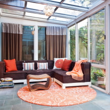 Street curtains for gazebos and verandas: types, materials, design, photo of terrace decoration-1