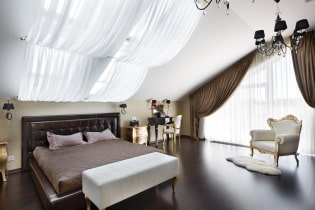 Curtains for roof windows: types, choice of fabric, color, design, fastening, decor