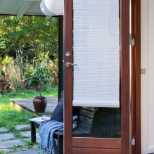 What do bamboo curtains look like in the interior? -1