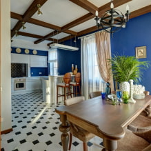 Organza curtains: types, color, design, patterns, combination, attachment to the cornice, decor-2