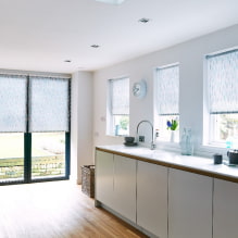 How to choose roller blinds: construction, types, materials, design, color, combination-4