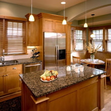 Blinds for the kitchen - the secrets of a stylish and practical interior-8