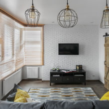 Horizontal blinds - the best photos in the interior, the principle of operation-7