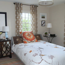 Curtains on eyelets - design features and modern ideas in the interior-0