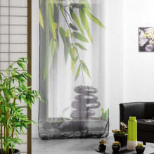 Curtains on eyelets - design features and modern ideas in the interior-2