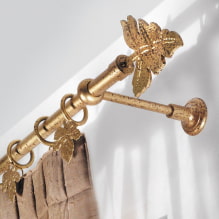 Modern design ideas for curtain rods in various interior styles-0