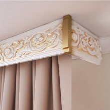 Modern ideas for the design of curtain rods for curtains in various interior styles-8
