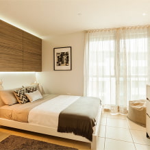 How to choose tulle in the bedroom: types, fabrics, colors, design, combination-0