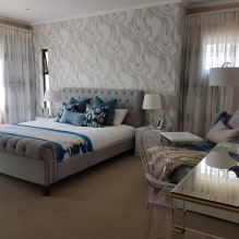 How to choose tulle in the bedroom: types, fabrics, colors, design, combination-2