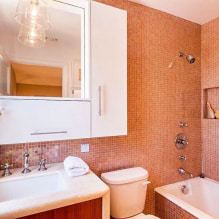 Interior in peach tones: value, combination, choice of finishes, furniture, curtains and decor-1