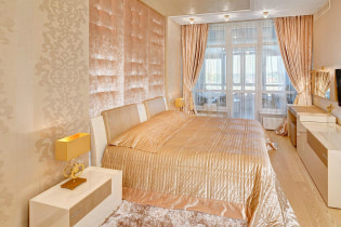 Interior in peach tones: meaning, combination, choice of finishes, furniture, curtains and decor