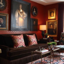 Wallpaper in the English style: types, designs and patterns, combinations, colors-0