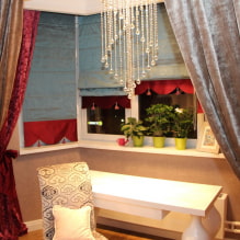 Velvet curtains on the windows: types, combinations, colors of velvet, decor-1