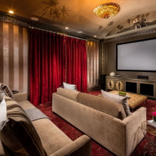 Velvet curtains on the windows: types, combinations, colors of velvet, decor-8