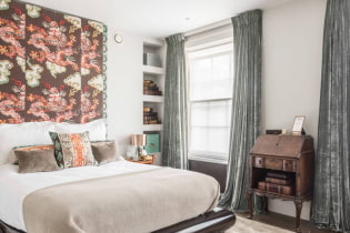 Velvet curtains on the windows: types, combinations, colors of velvet, decor