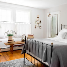 Short curtains to the windowsill: types, design ideas, fabrics, decor, color, attachment to the cornice-1